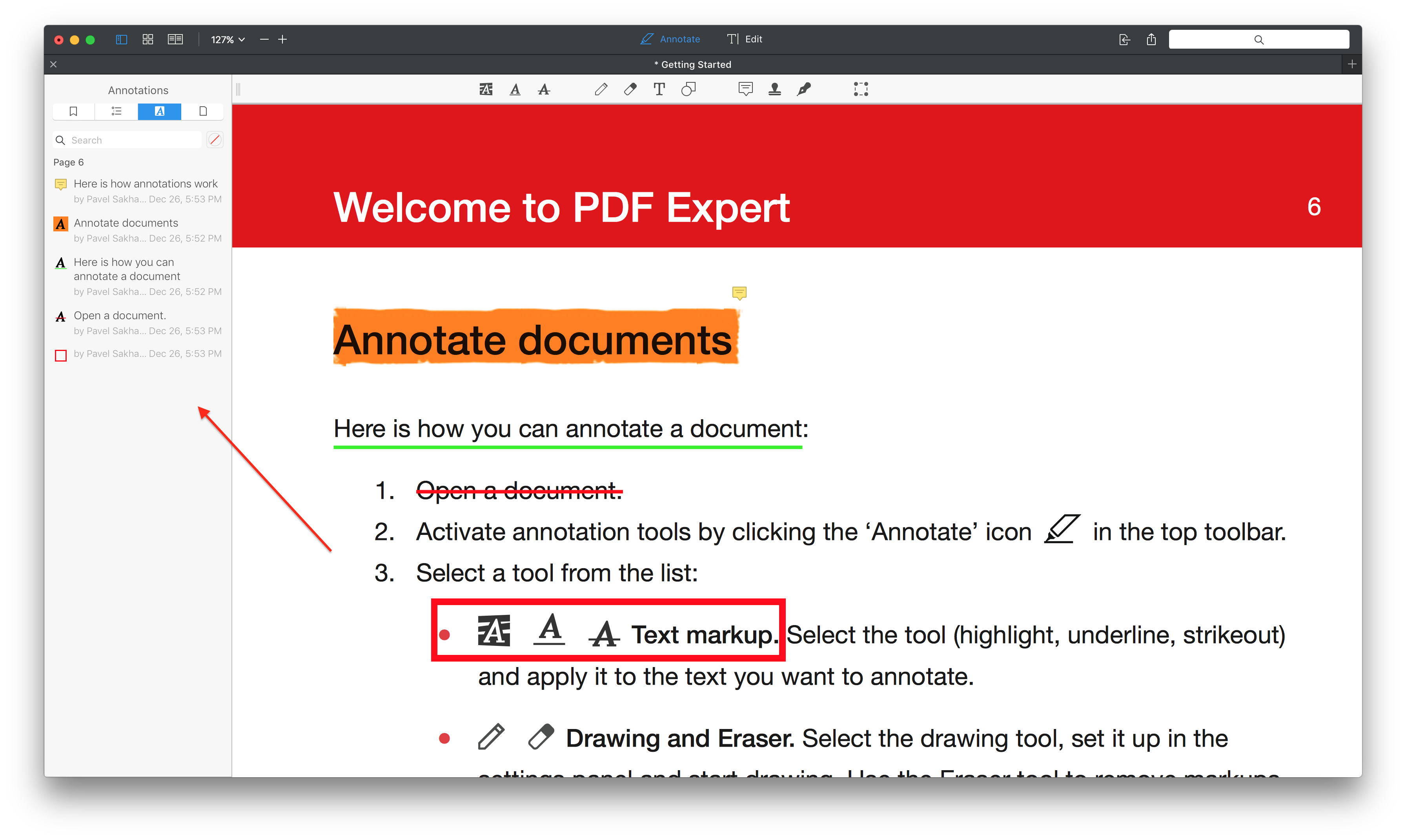 quick screenshot and annotation tool for mac